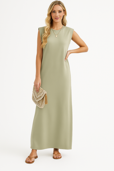 Elowen | Flowy Wrinkle-Free Maxi Dress