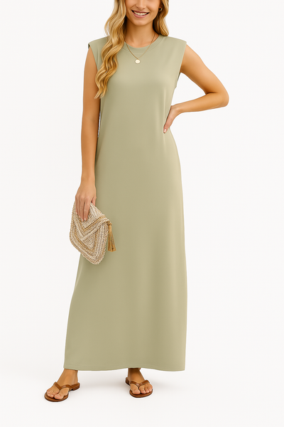 Elowen | Flowy Wrinkle-Free Maxi Dress