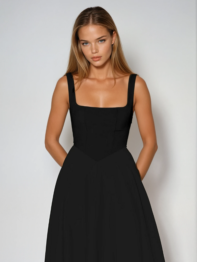 Solène Midi Dress