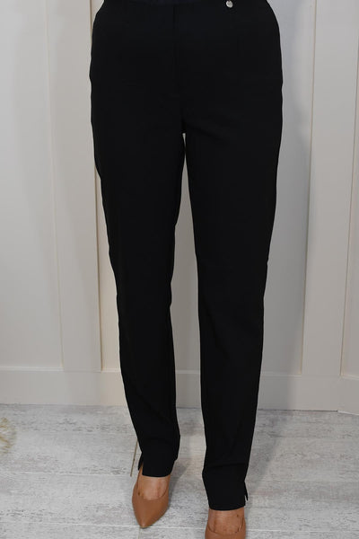 Luxe Black Marie Pants – Tailored Fit