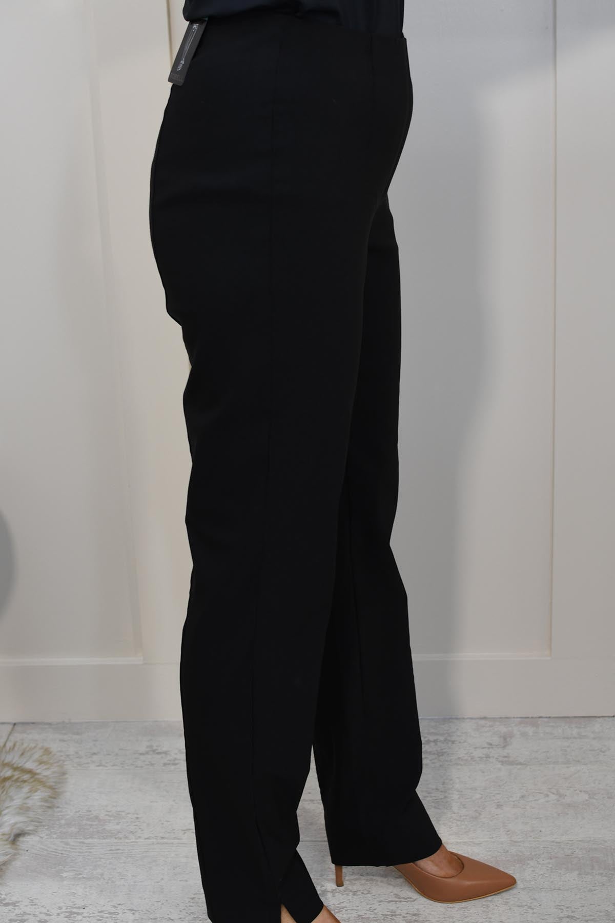 Luxe Black Marie Pants – Tailored Fit