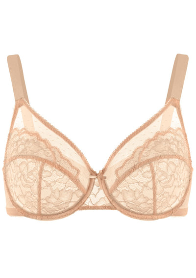 Unlined Comfort Unpadded Full Coverage Underwire Minimizer Bra